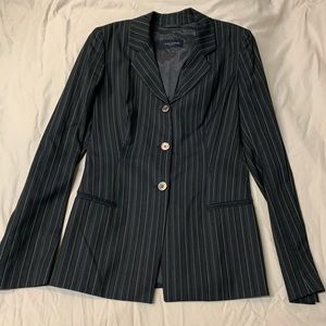 Piazza Sempione wool, silk, poly & spandex blazer